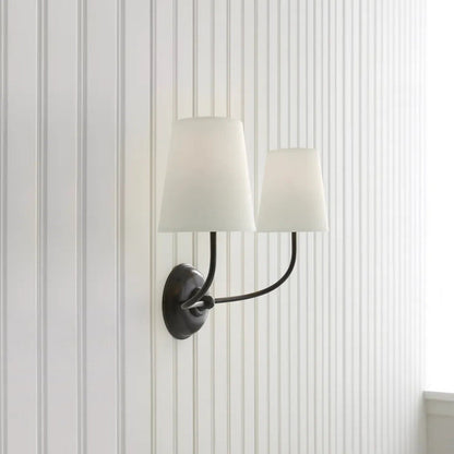 Wrynn 1/2/3 Light Fabric Shade Wall Sconce