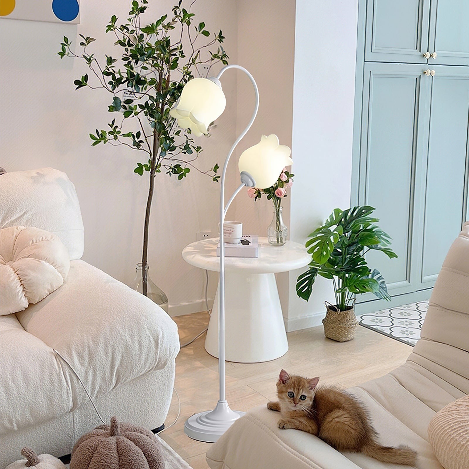 Mehar Lily of the Tulip Floor Lamp for Bedroom
