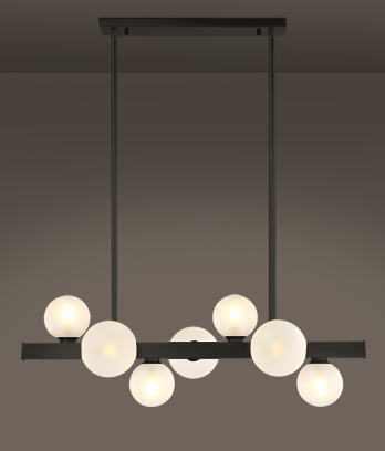Icarus STRIP Ball Chandelier