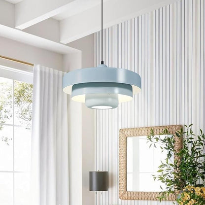 Modern Scandinavian Multi‑Layer Colorful Pendant Light