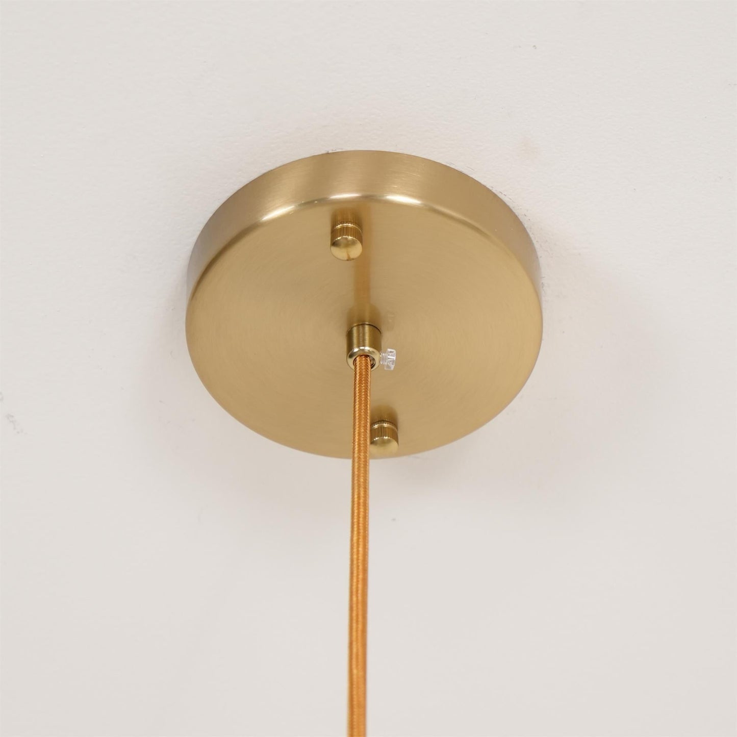 Xanthea Elliptical Persimmon Milk Glass Chandelier