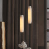 Guido Flute Cylindrical Alabaster Pendant Light