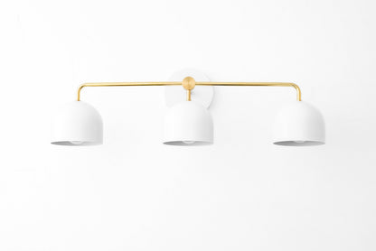 Astair Nordic Metal Multicolored Vanity Sconce