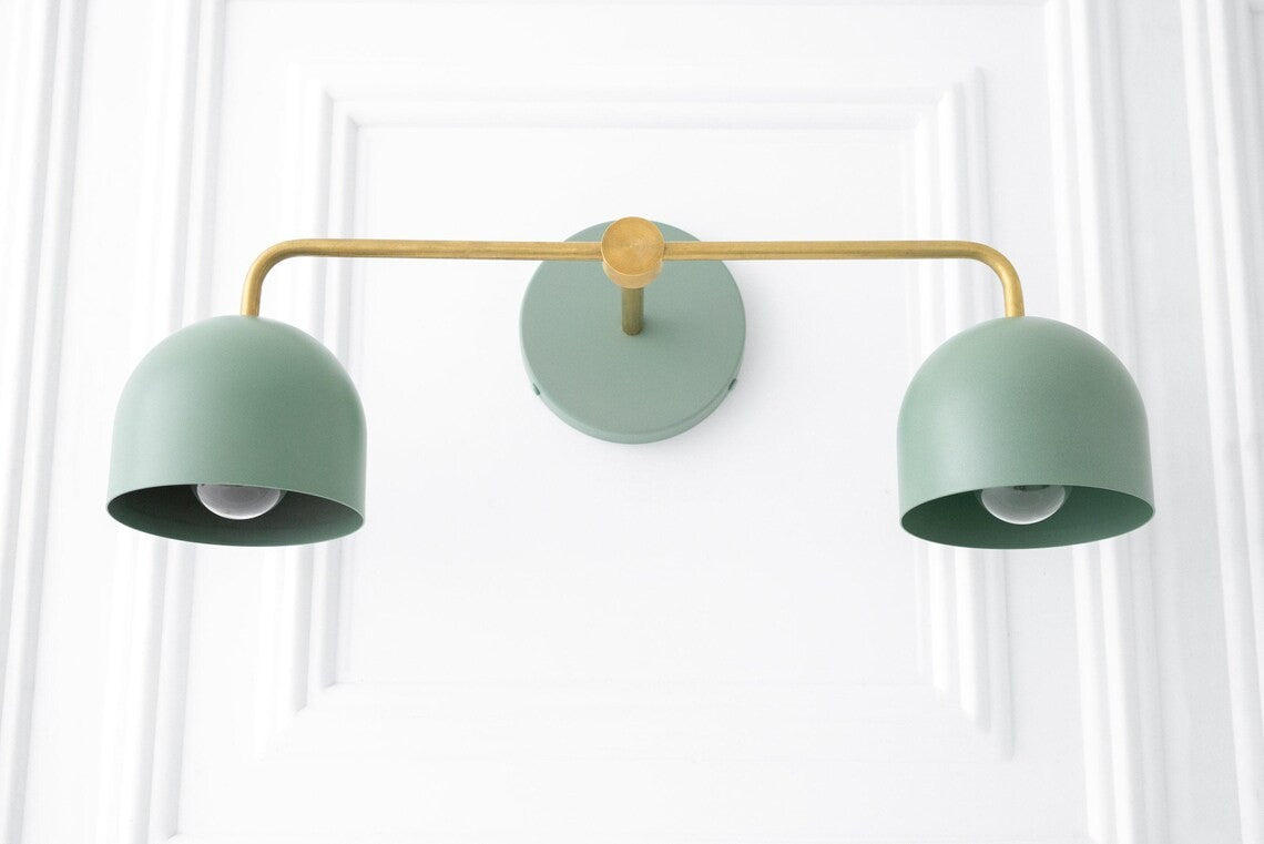 Astair Nordic Metal Multicolored Vanity Sconce