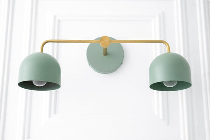 Astair Nordic Metal Multicolored Vanity Sconce