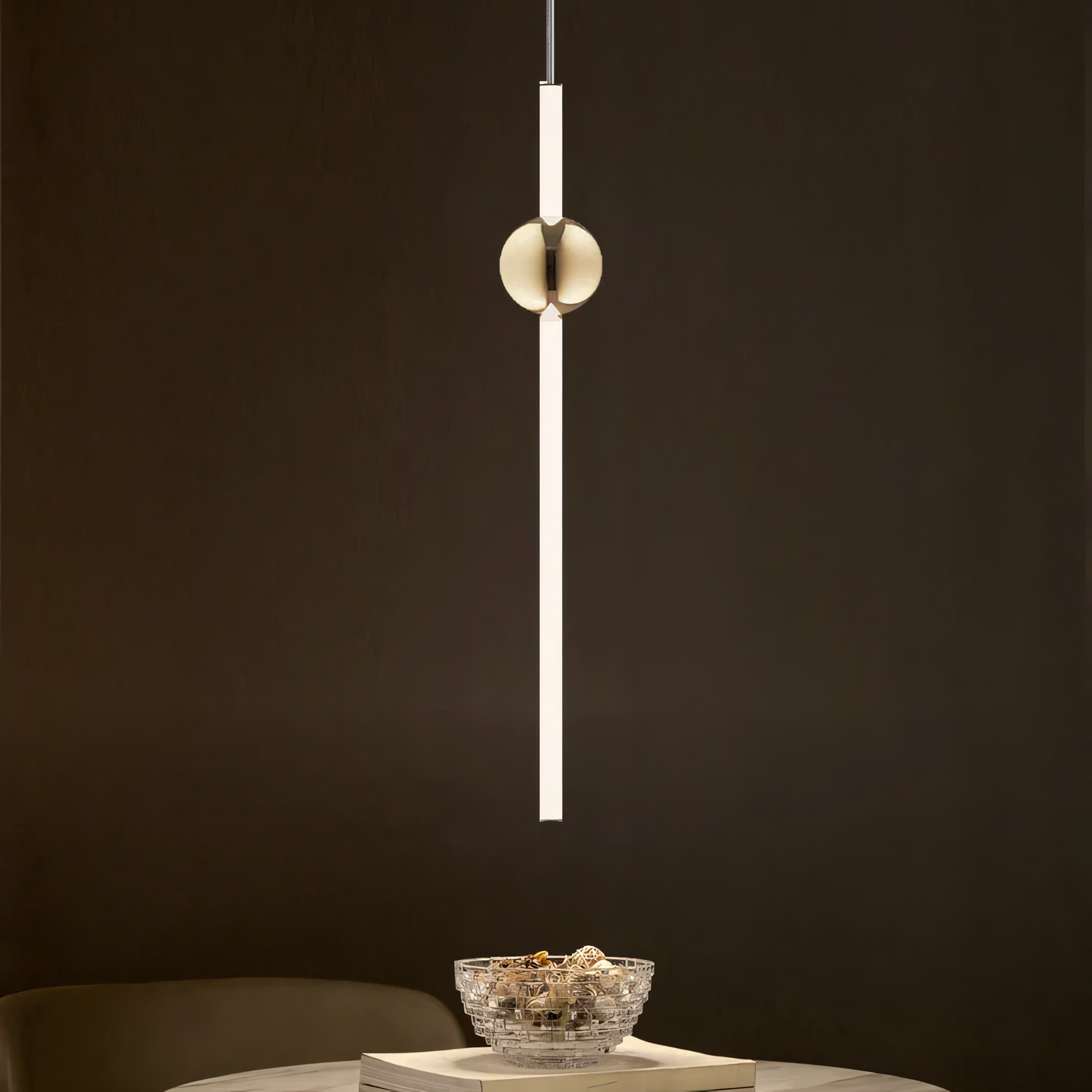 Orion Nordic LED Tube Pendant Light