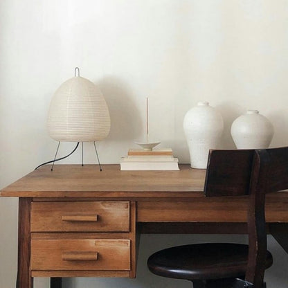Salvatore Japanese Paper Table Lamp