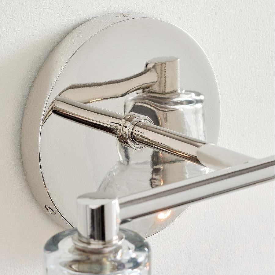 Keen Farmhouse Cooper Recycled Glass Dome Sconce