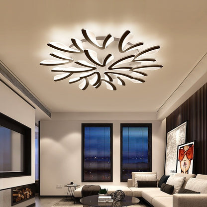 Sariel Led Dimmable Acrylic V Shape Ceiling Light