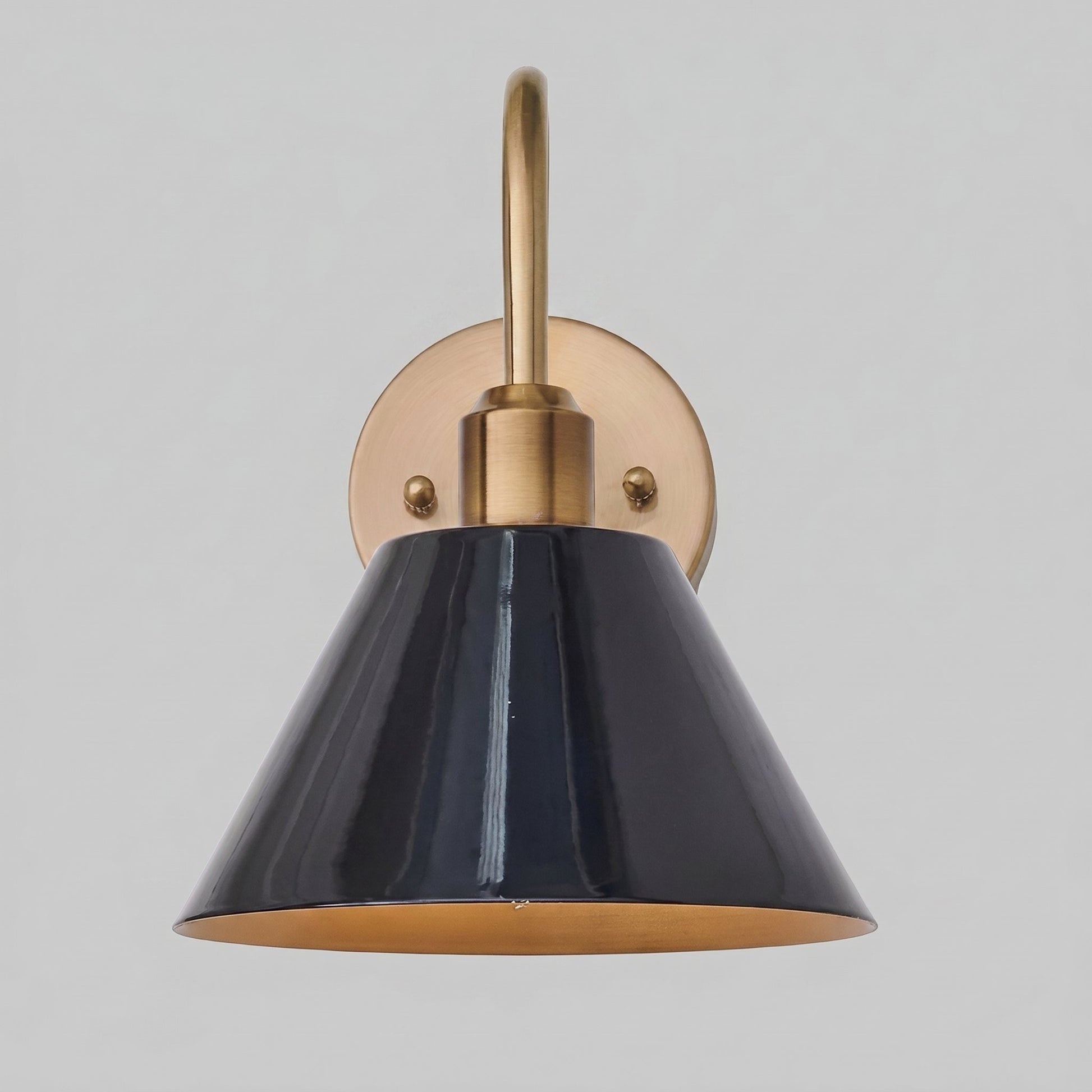Ferm Minimalist Industrial Tapered Sconce