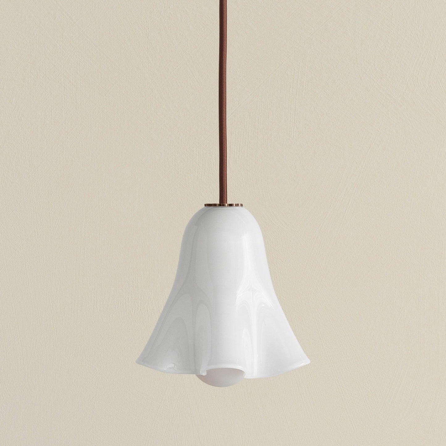 Graham Modern Shell Glass Fazzo Pendant