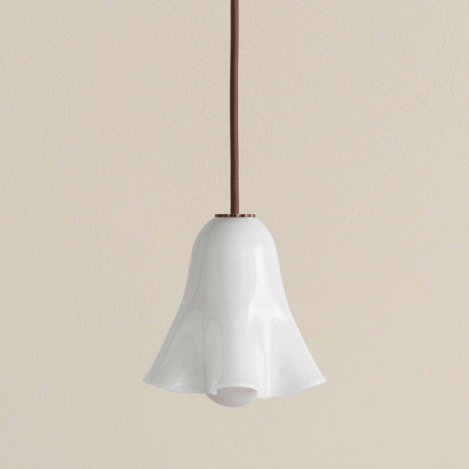 Graham Modern Shell Glass Fazzo Pendant