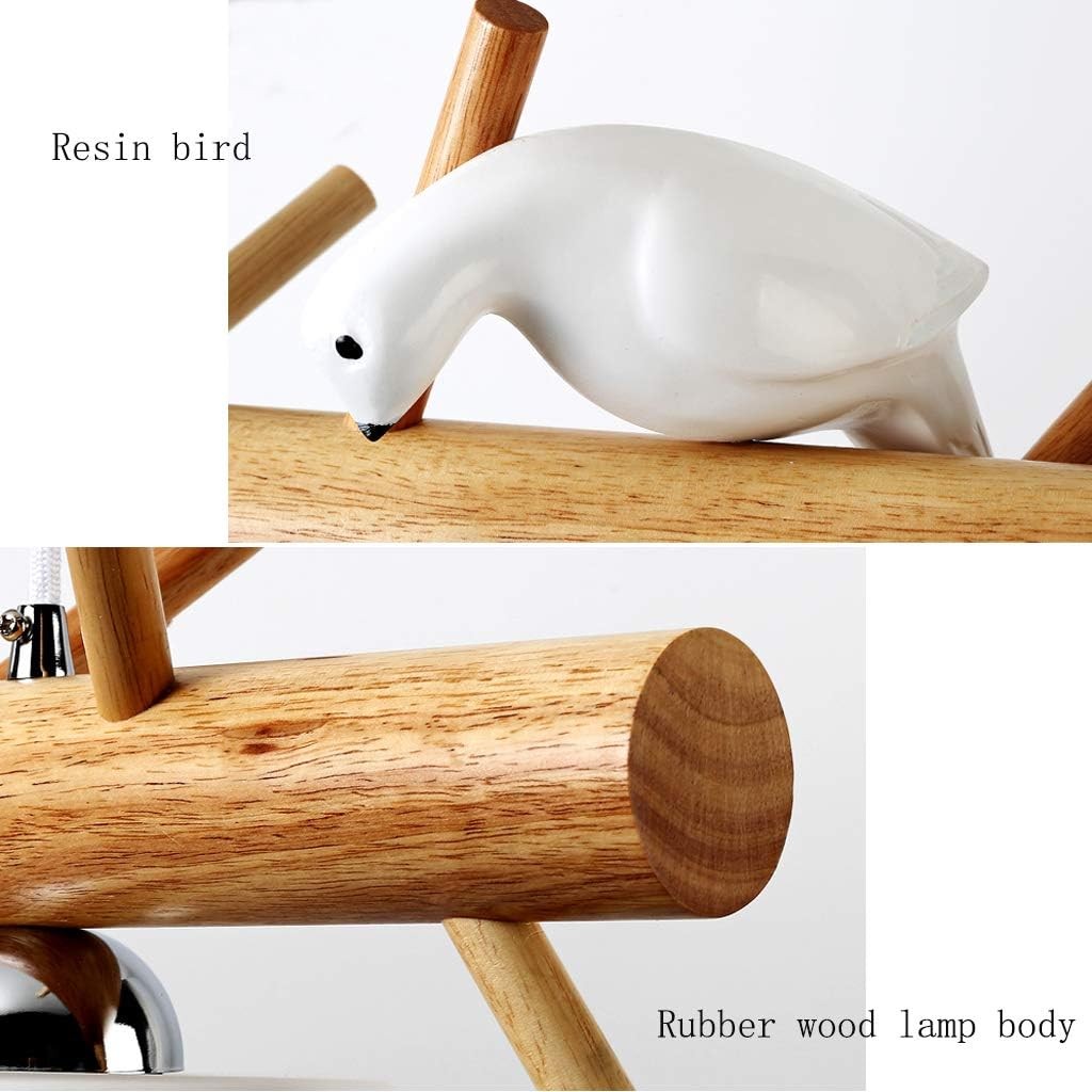 Bird Wooden Chandelier
