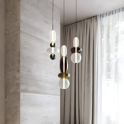 Caterina Modern Colorful Candied Glass Pendant Light