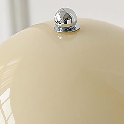 Xavra French Bauhaus Mushroom Glass Aisle Wall Lamp