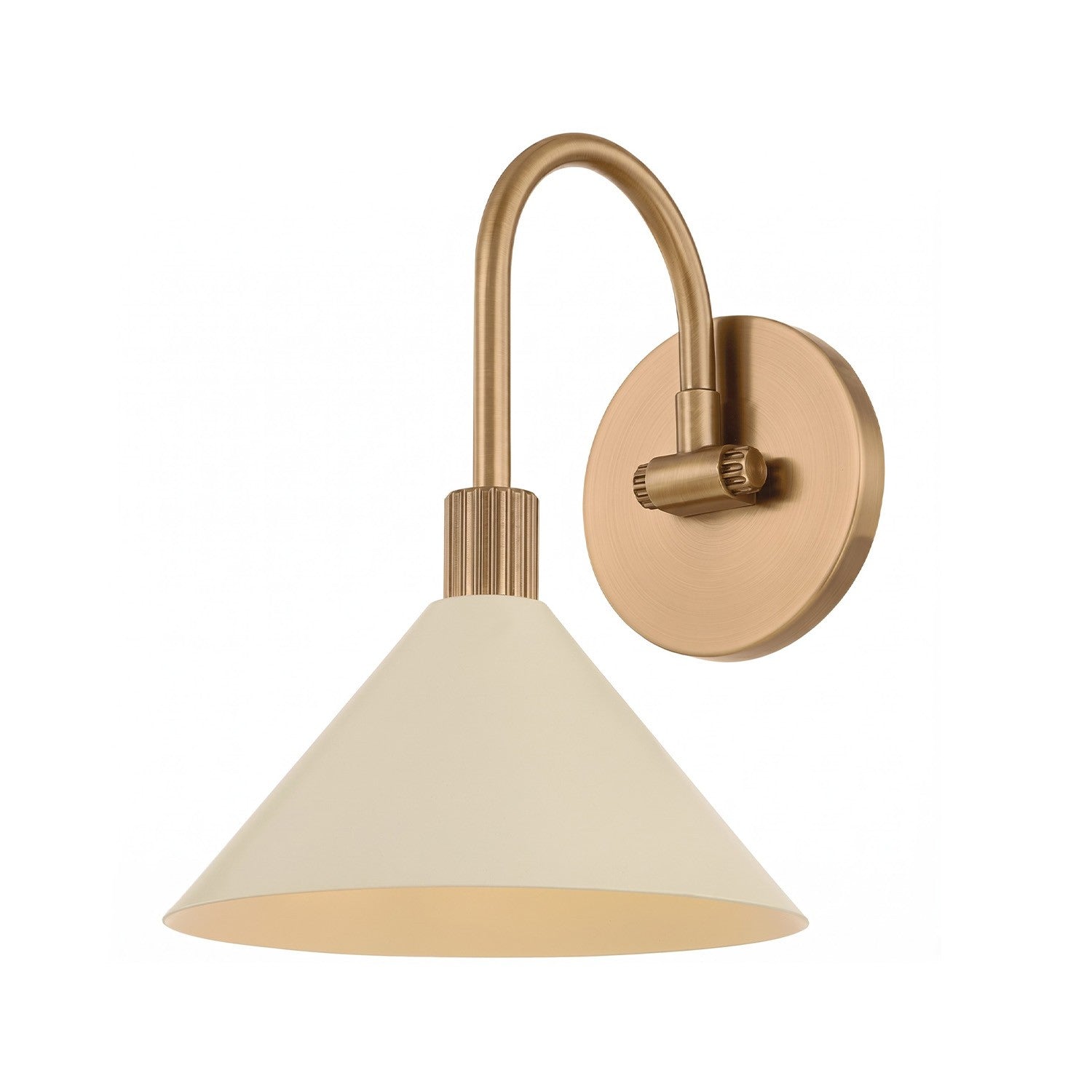 Chavis Rustic Metal Sand Cone Wall Light