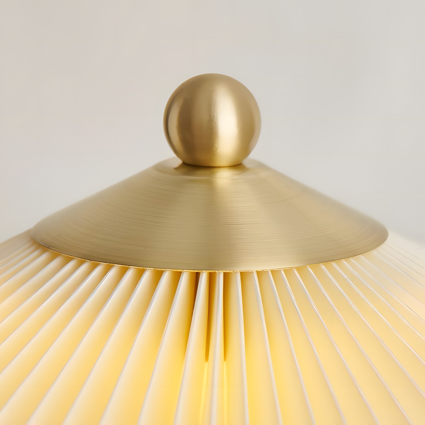 Isha Pleated Shade Table Lamp
