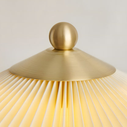 Isha Pleated Shade Table Lamp
