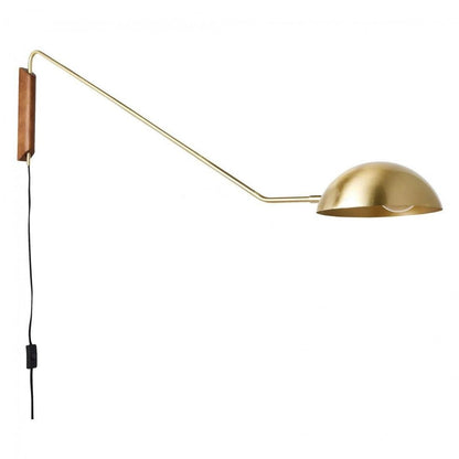 Praika Minimalist Swing Dome Wall Light