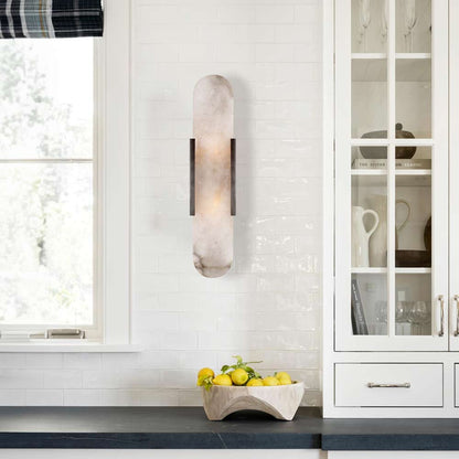 Ylva Real Alabaster Wall Sconces