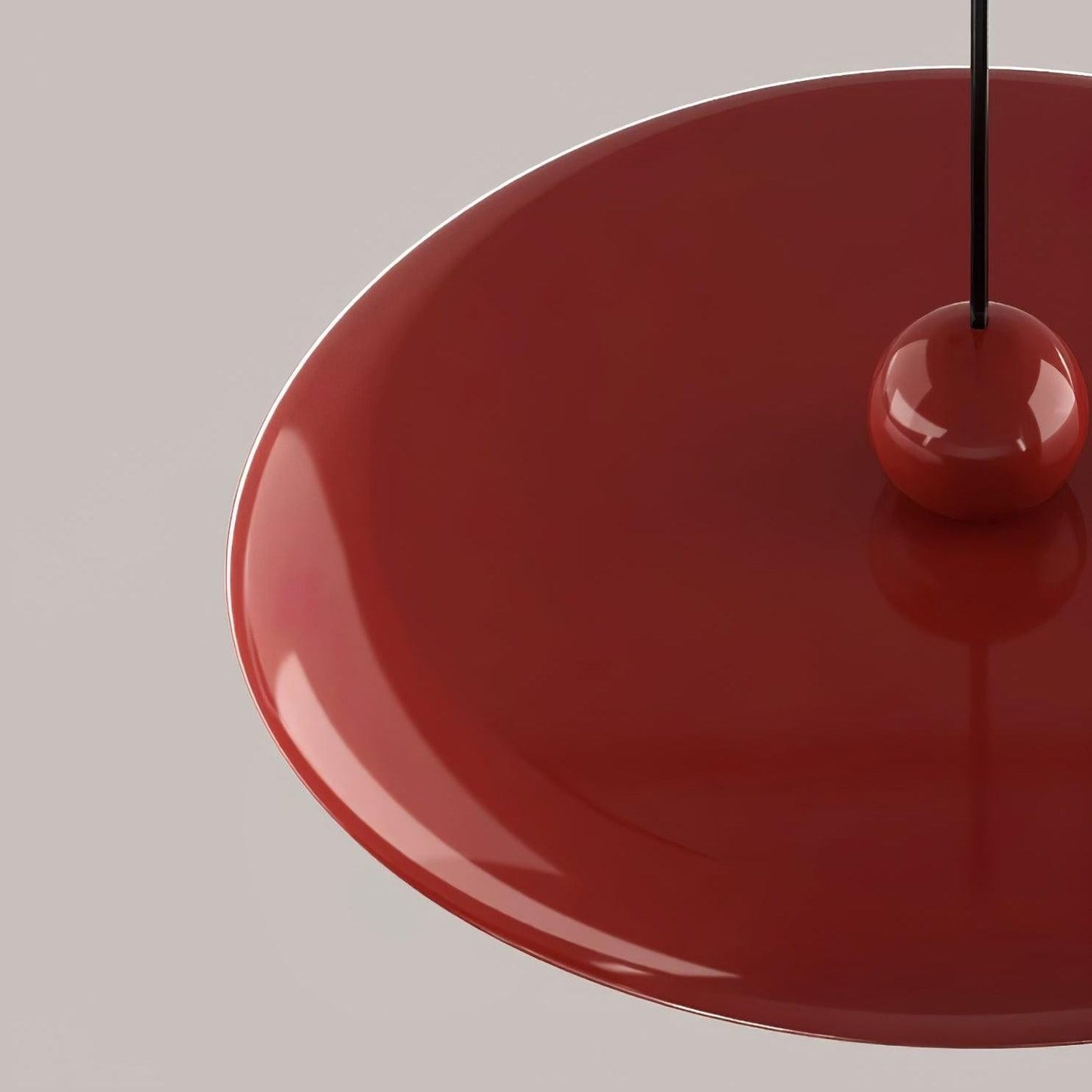 Delphin Colorful Swing Arm Flying Saucer Pendant Light