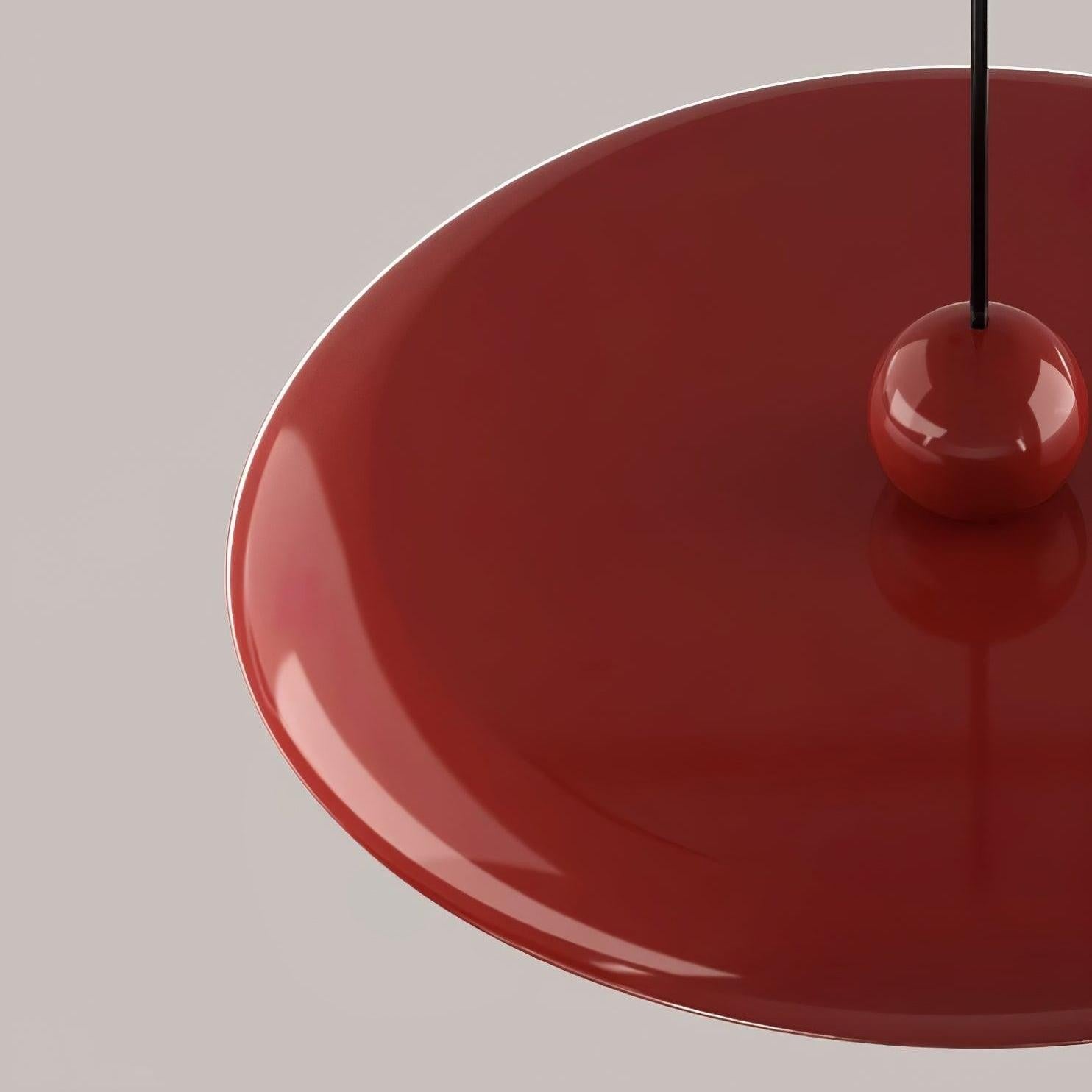 Delphin Colorful Swing Arm Flying Saucer Pendant Light