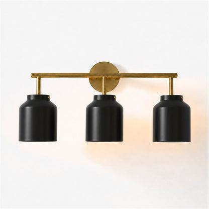 Drilon Modern 3-Light Milk Glass Bathroom Sconce