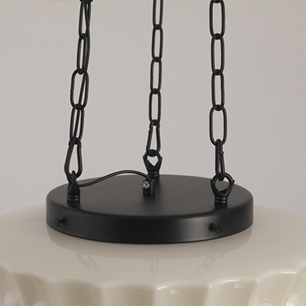 Jeevika Vintage Art Classic Round Personalized Pendant Light