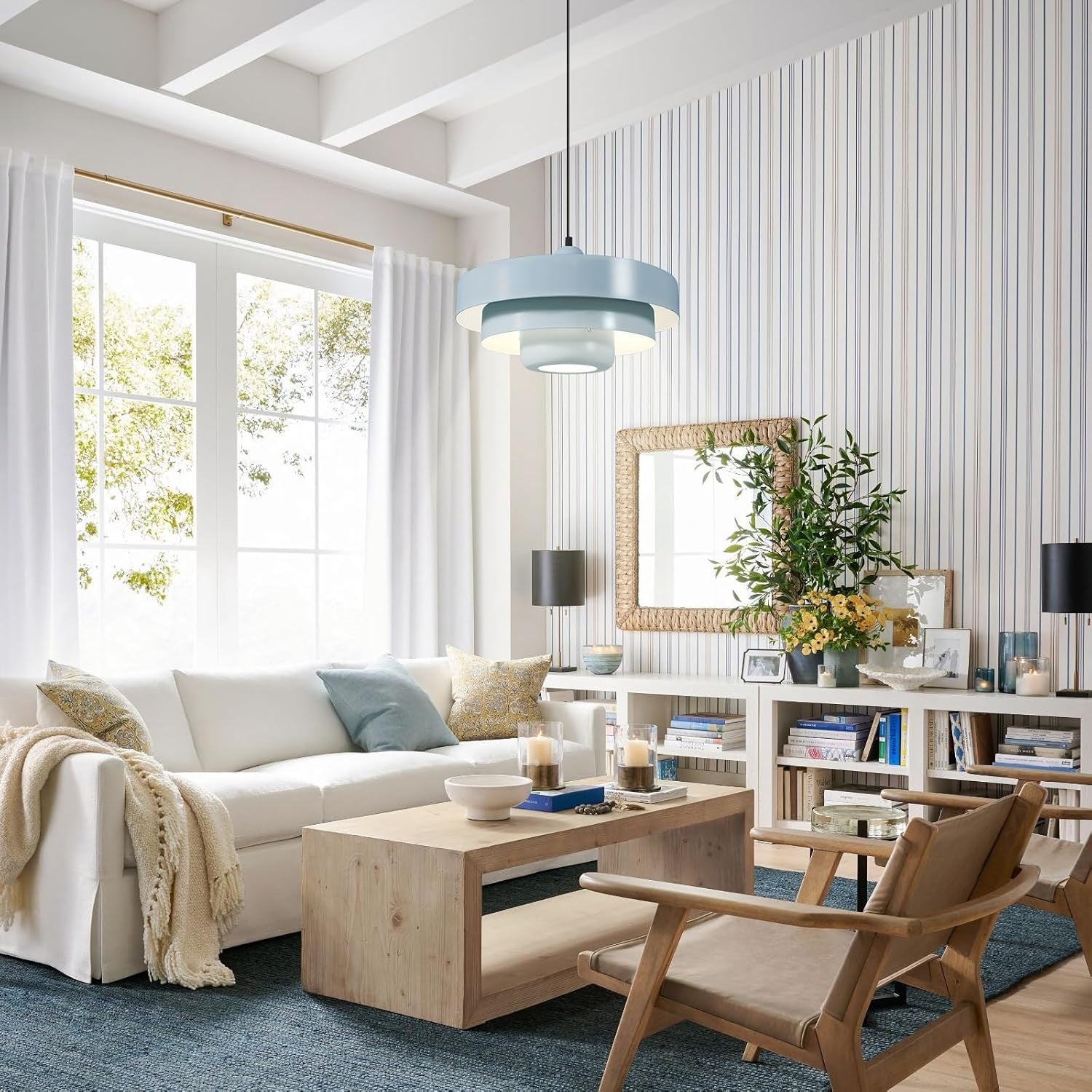 Modern Scandinavian Multi‑Layer Colorful Pendant Light