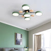 Phelith Scandinavian Round Molecule Branch Led Ceiling Light