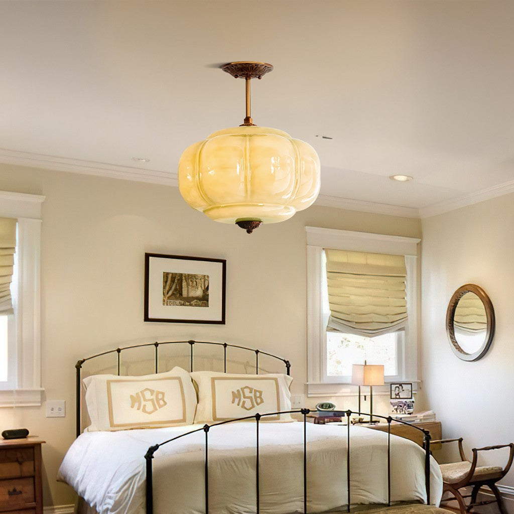 Ozita Retro Semi-Flush Mount Eloise Pendant Light