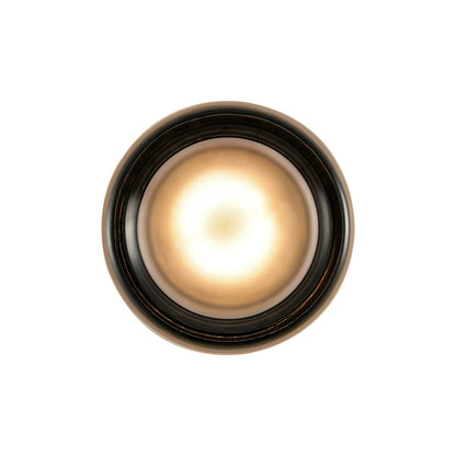 Gabriella Nordic LED Glass Flush Mount Sconce