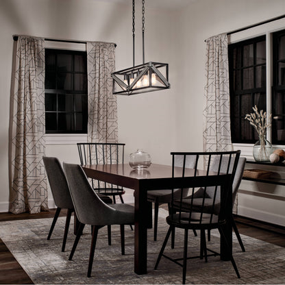 Karnor Vintage Cage Dry Rated Chandelier