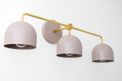 Astair Nordic Metal Multicolored Vanity Sconce