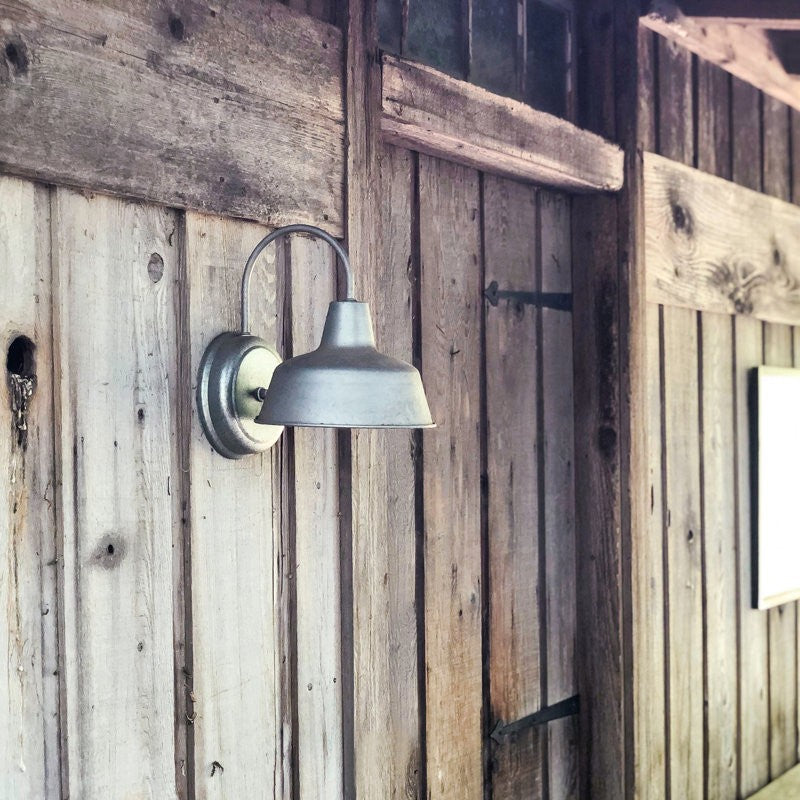 Anders Industrial Metal Dome Wall Sconce
