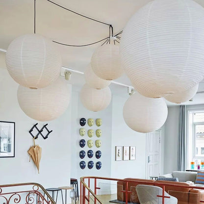 Gianna Japanese Paper Lantern Pendant Light