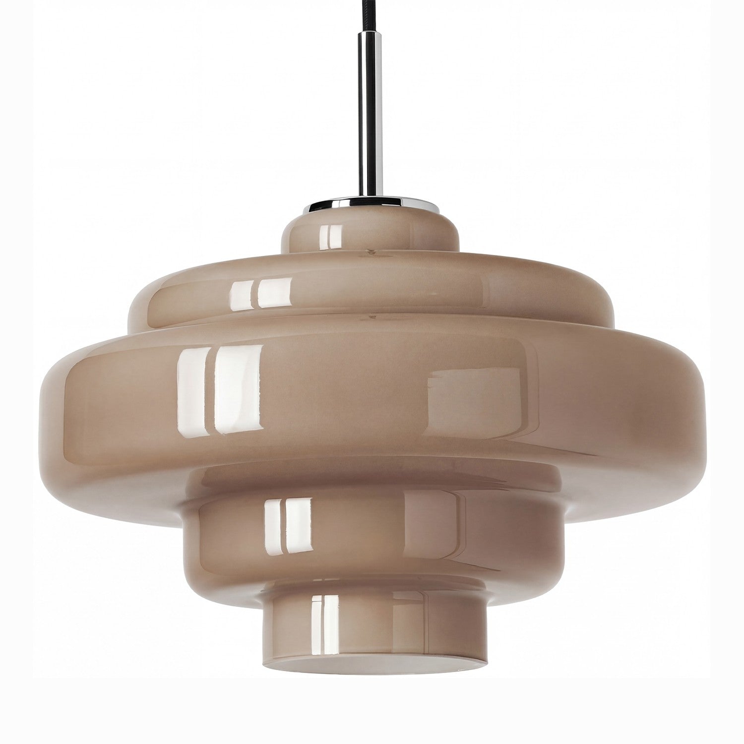 Yves Vintage Tiered Glass Pendant Light