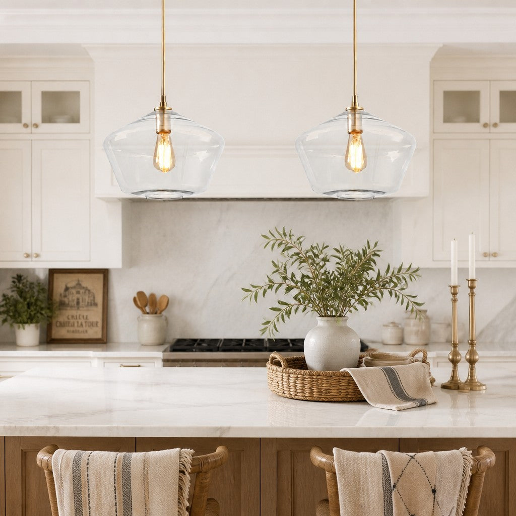 Umbriel Modern Simple Glass Pendant