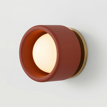 Aura Modern Porcelain Sconce