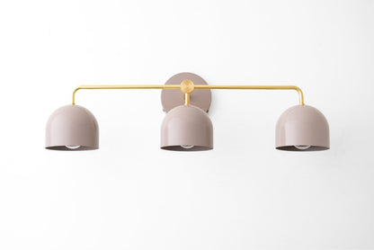 Astair Nordic Metal Multicolored Vanity Sconce