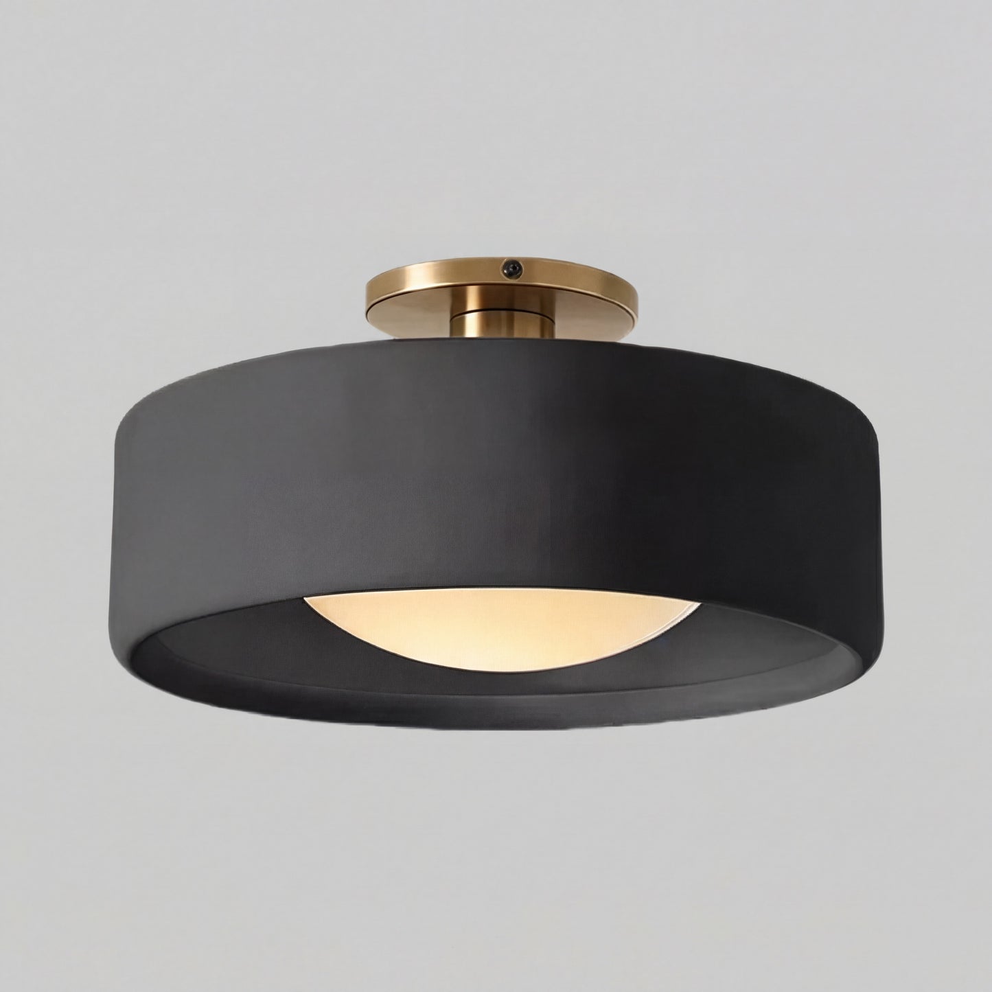 Aura Modern Porcelain Flush Mount Ceiling Light