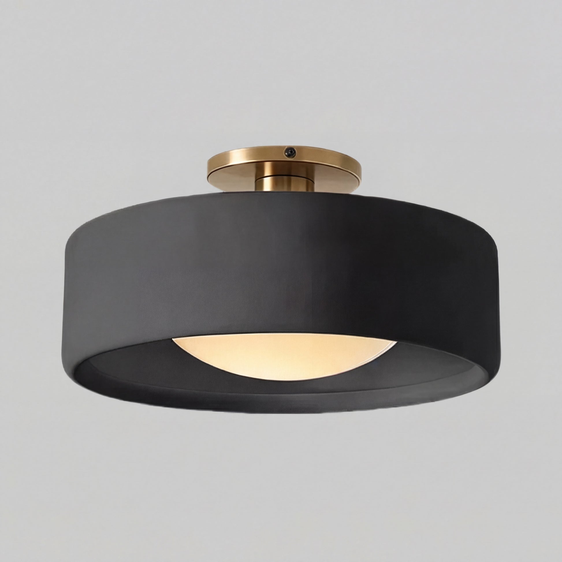Aura Modern Porcelain Flush Mount Ceiling Light