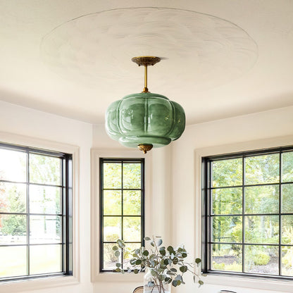 Ozita Retro Semi-Flush Mount Eloise Pendant Light