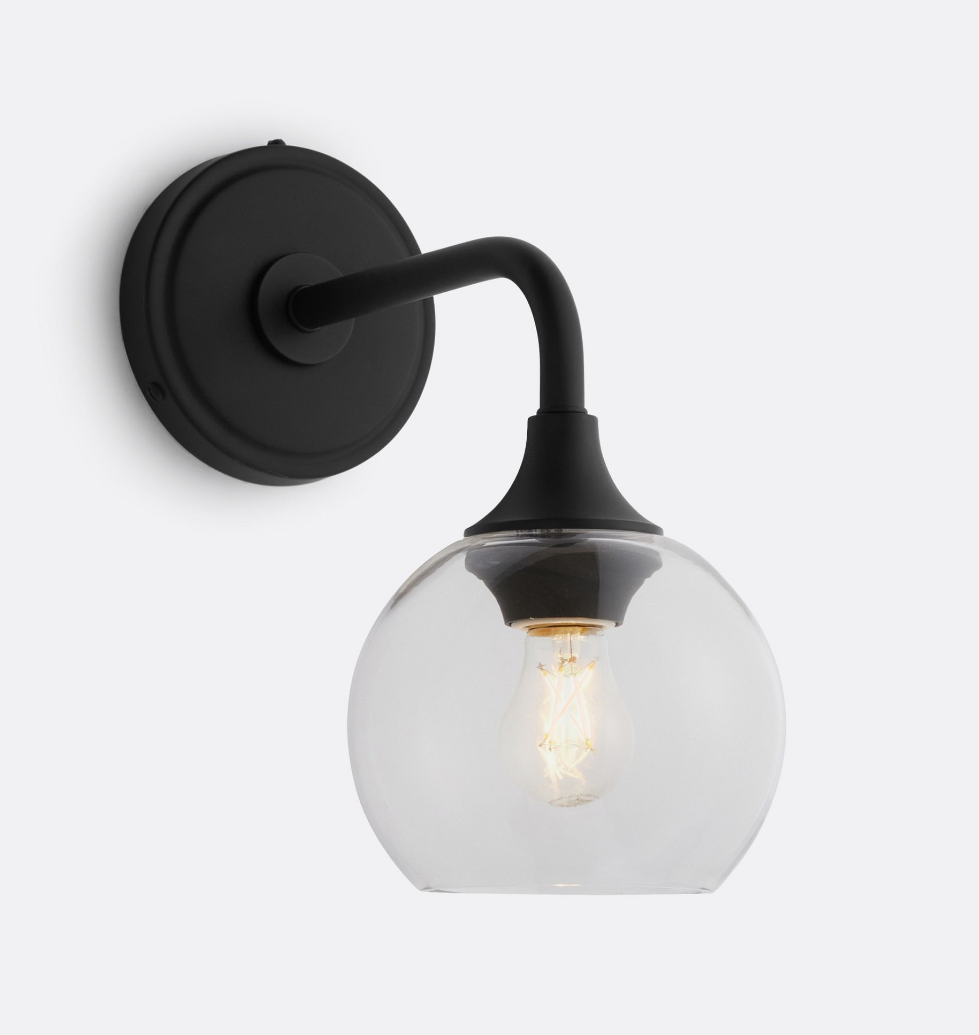 Musara Minimalist Glass Shade Wall Light