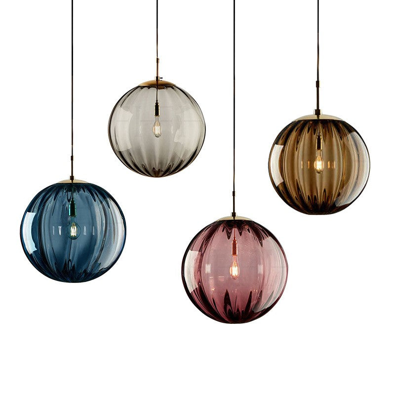 Tamsin Beading Glass Ball Pendant Light