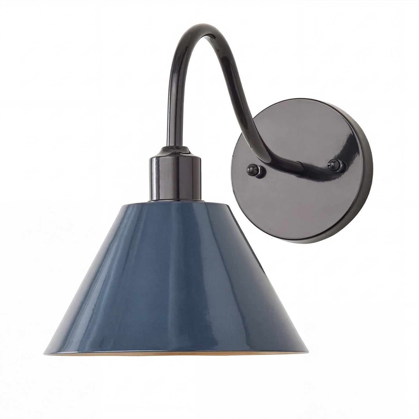 Ferm Minimalist Industrial Tapered Sconce