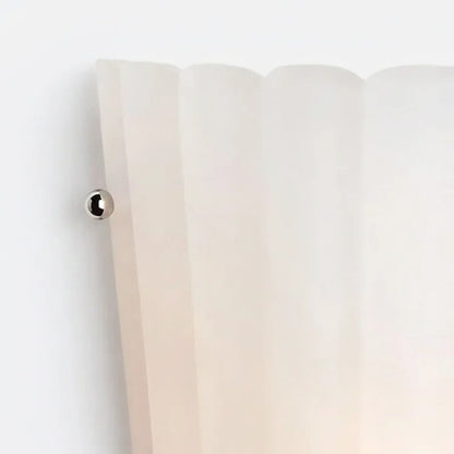 Zephyrine Decorative Antique Brass Flower Milky White Glass Wall Sconce