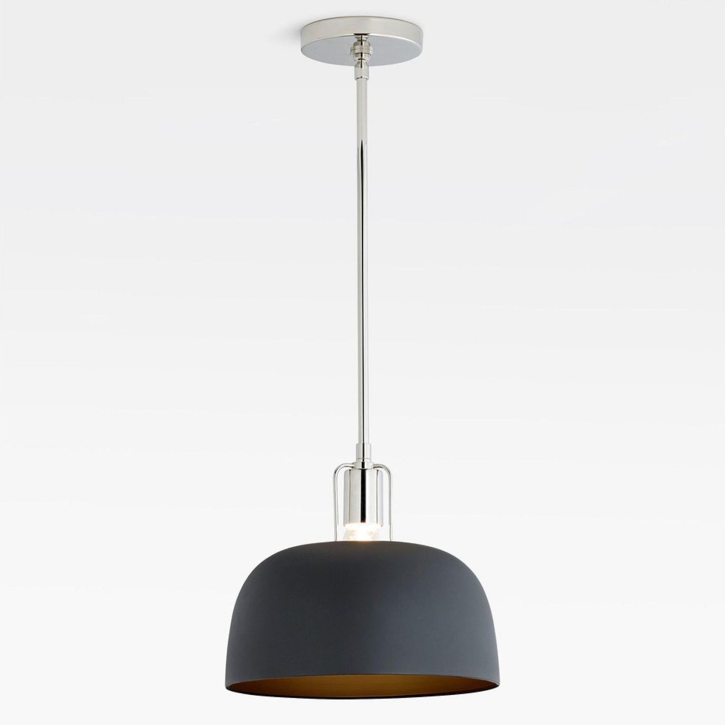 Frey Mid Century Metal Dome Pendant Light