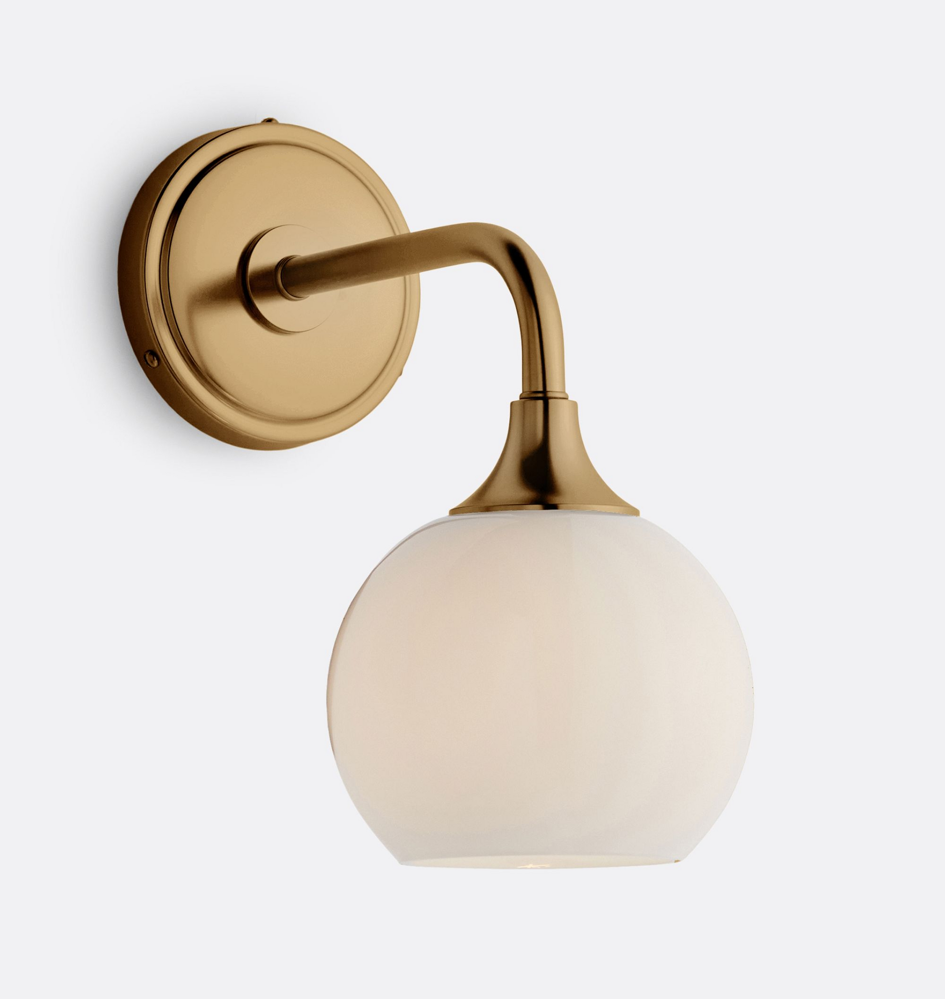 Musara Minimalist Glass Shade Wall Light