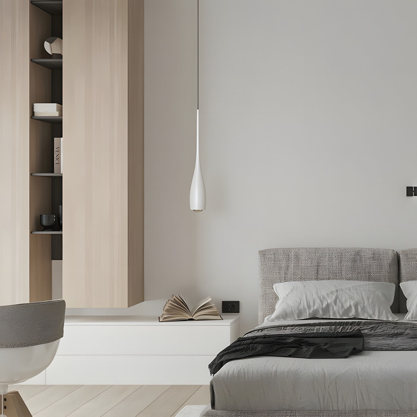 Isabella Nordic Water Drop Pendant Light